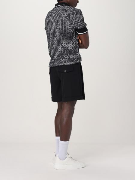 Balmain - Man - Black - Polo Shirts