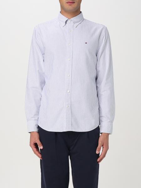 Camicia basic Tommy Hilfiger in cotone a righe