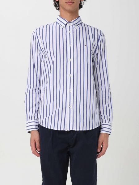 Camicia classica Tommy Hilfiger in cotone a righe