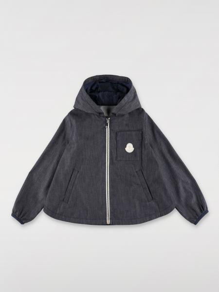 Giacca in cotone imbottita con cappuccio Moncler