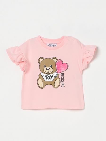 T-shirt in cotone Teddy Toy Moschino