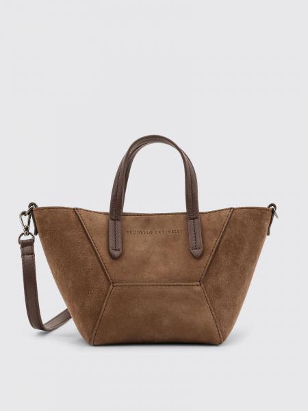 ハンドバッグ BRUNELLO CUCINELLI Woman Handbag Brown MBDLD2675 C8769 BRUNELLO CUCINELLI: Shoulder bag woman - Brown | Brunello