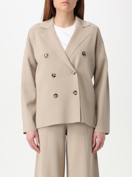 Max Mara double-breasted viscose blend blazer