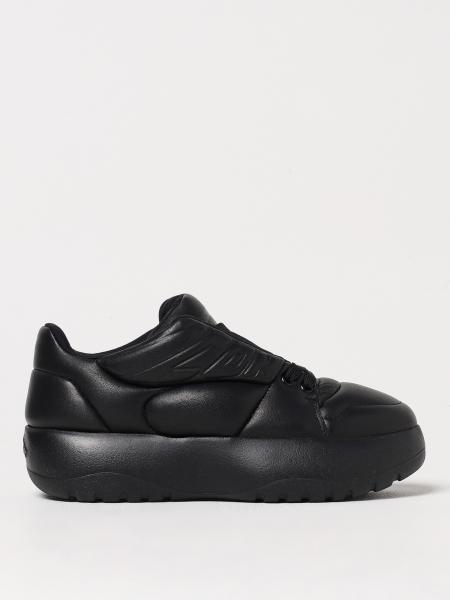 Moda scarpe: Sneakers Icon New Generation Dsquared2 in nappa imbottita