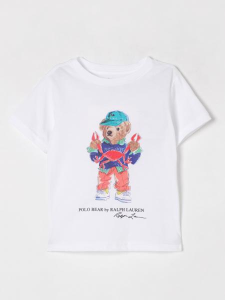 T-shirt con stampa Bear Polo Ralph Lauren