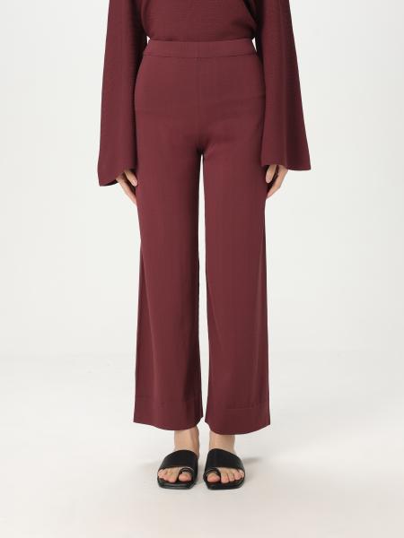 LIVIANA CONTI: Pants woman - Black 2 | Liviana Conti pants