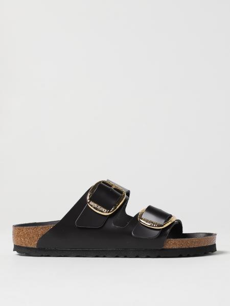 Ciabatte Birkenstock: Sandalo Arizona Big Buckle Birkenstock in pelle spazzolata