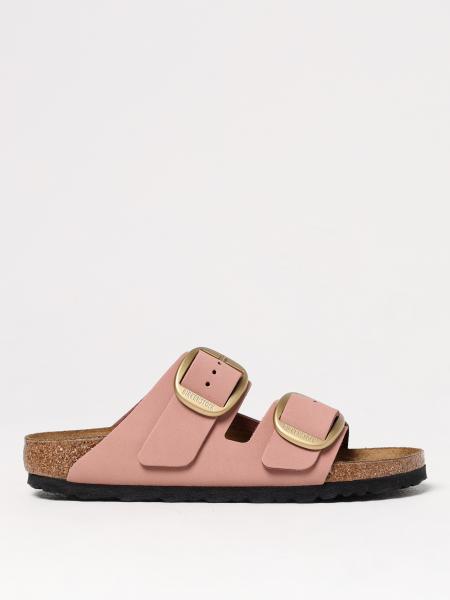 Ciabatte Birkenstock: Sandalo Arizona Big Buckle Birkenstock in nabuk