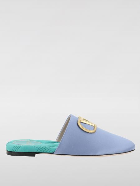 フラットシューズ VALENTINO GARAVANI Woman Flat shoes Gnawed Blue 6W2S0LJ8DXK VALENTINO GARAVANI: Sneakers woman - Gnawed Blue | Valentino