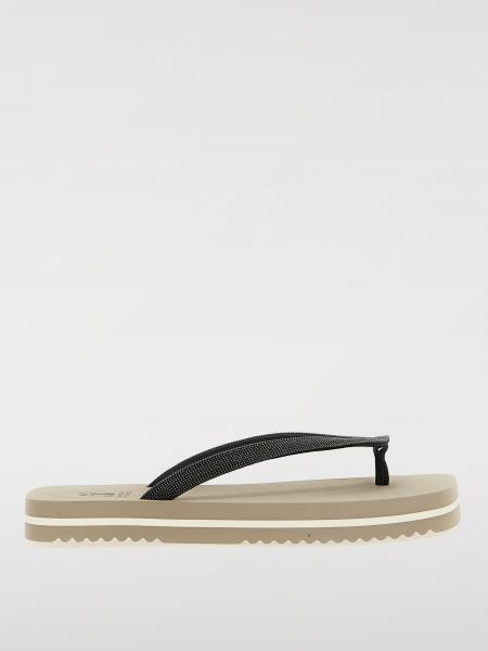 Flache sandalen Damen Brunello Cucinelli