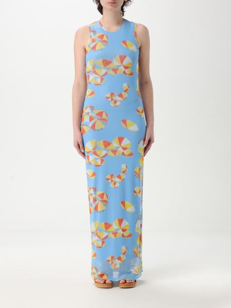 ワンピース MOSCHINO JEANS Woman Dress Blue 04623739 1303 MOSCHINO JEANS: Dress woman - Blue | Moschino Jeans dress