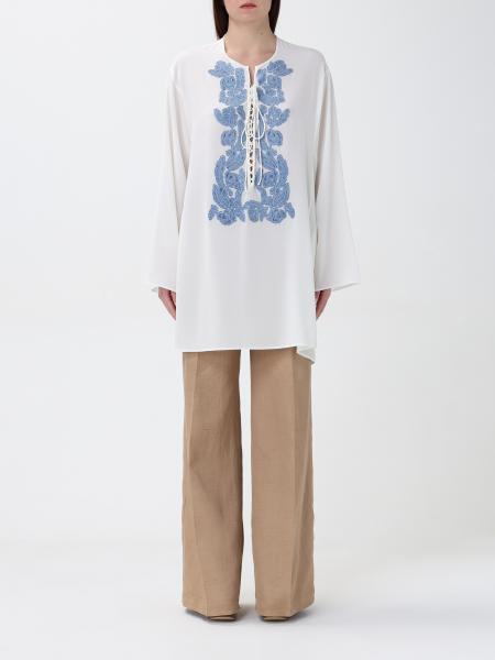ジャケット ERMANNO SCERVINO Woman Jacket White D462K405FKE 10602 ERMANNO SCERVINO: Jacket woman - White | Ermanno Scervino