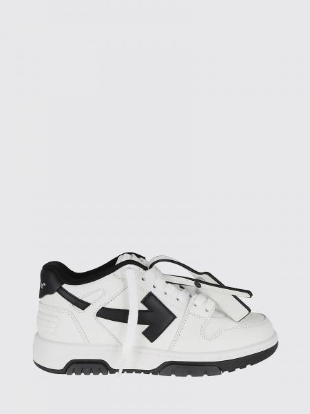 Out Of Office Leather Sneakers Off-White