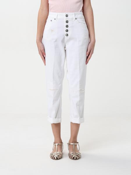 パンツ DONDUP Women Pants LDP268BBS0030PTDDDS25000 White DONDUP: Pants woman - White | Dondup jeans DP268BBS0030DIX5W