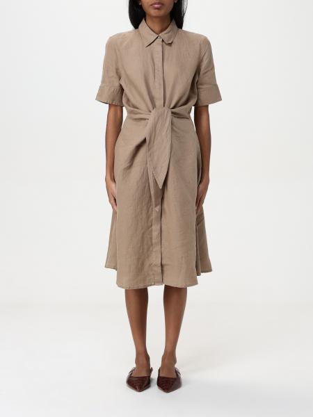 ワンピース LAUREN RALPH LAUREN Woman Dress Brown 200905667 016 LAUREN RALPH LAUREN: Dress woman - Brown | Lauren Ralph