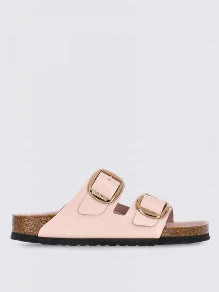 【送料関税込み】BIRKENSTOCK Woman Flat sandals Pink 1029392 BIRKENSTOCK: Shoes woman - Pink | Birkenstock flat sandals
