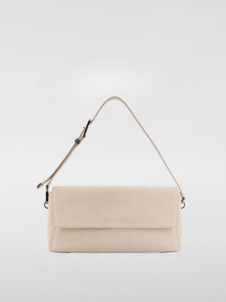 ショルダーバッグ・ポシェット BRUNELLO CUCINELLI Woman Shoulder bag Cream MBHID2665 C8905 BRUNELLO CUCINELLI: Shoulder bag woman - Cream | Brunello