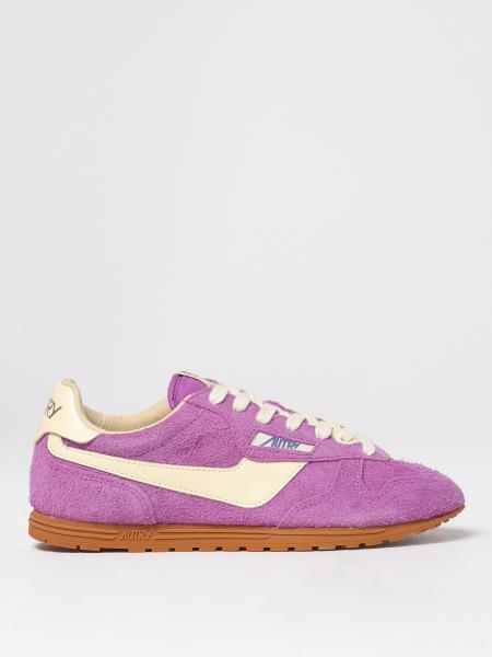 スニーカー AUTRY Woman Sneakers Violet WSLWUB14 AUTRY: Sneakers woman - Violet | Autry sneakers WSLWUB14