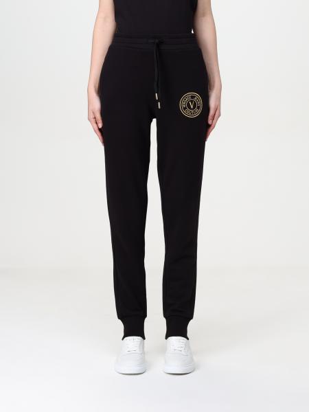 パンツ VERSACE JEANS COUTURE Woman Pants Black 78HAAT06CF01T G89 VERSACE JEANS COUTURE: Pants woman - Black | Versace Jeans