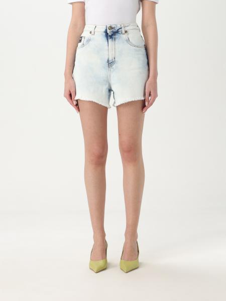 ショートパンツ VERSACE JEANS COUTURE Woman Short Blue 78HAD51RDW063 904 VERSACE JEANS COUTURE: Pants woman - Blue | Versace Jeans