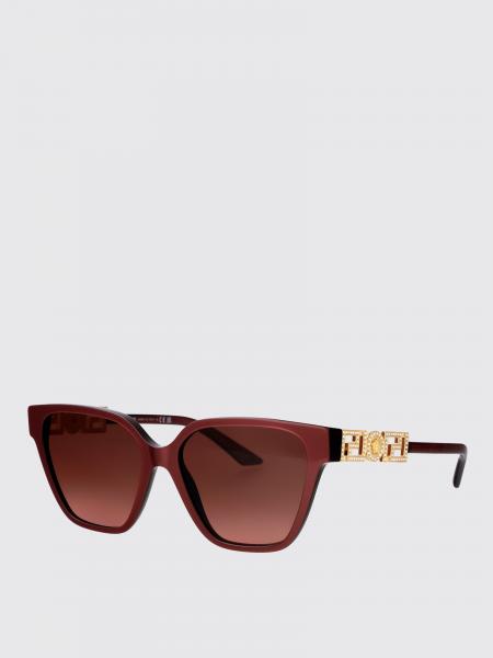 Acetate Sunglasses with Set Rhinestones Versace