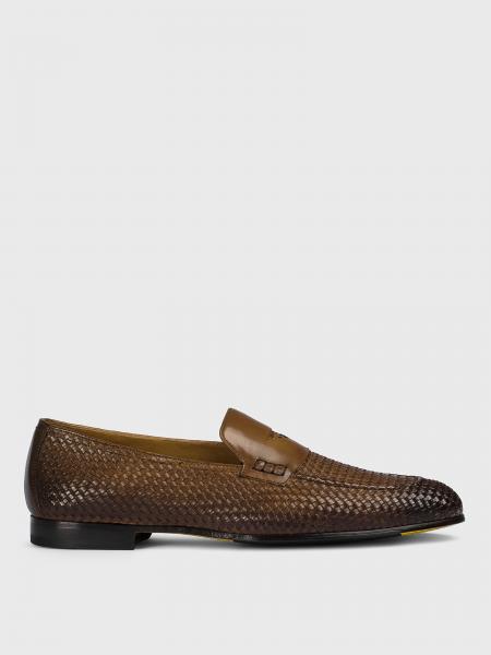 Doucal's Woven Leather Loafer