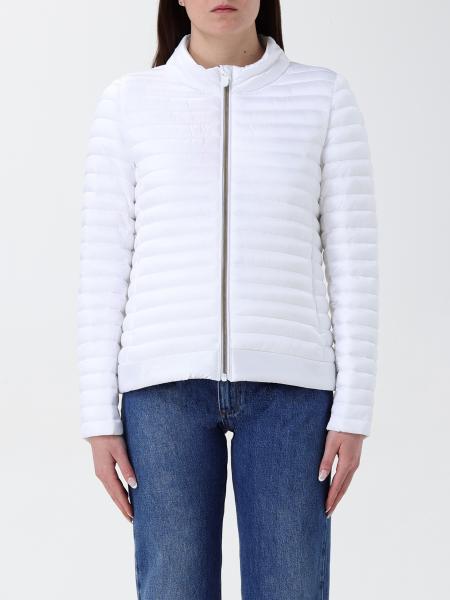 ジャケット SAVE THE DUCK Woman Jacket White D32199WIRIS20 00000 SAVE THE DUCK: women's jacket - White | Save The Duck jacket