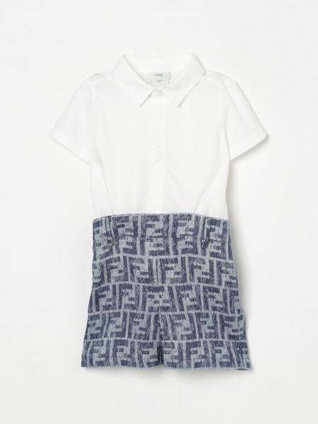 Tuta in cotone FF Fendi