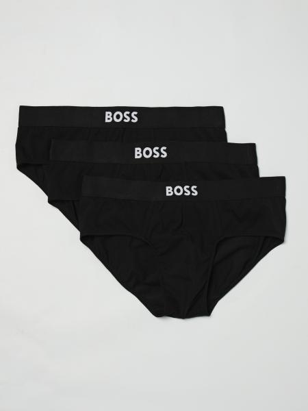 Set of 3 Stretch Cotton Briefs Hugo