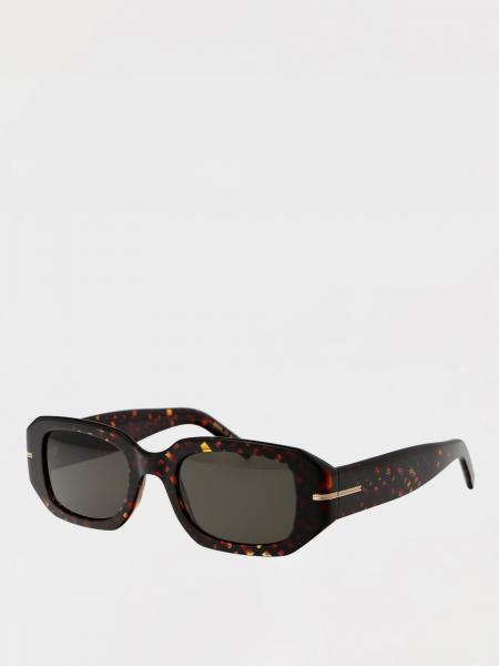 Occhiali da sole in acetato tartarugato Boss