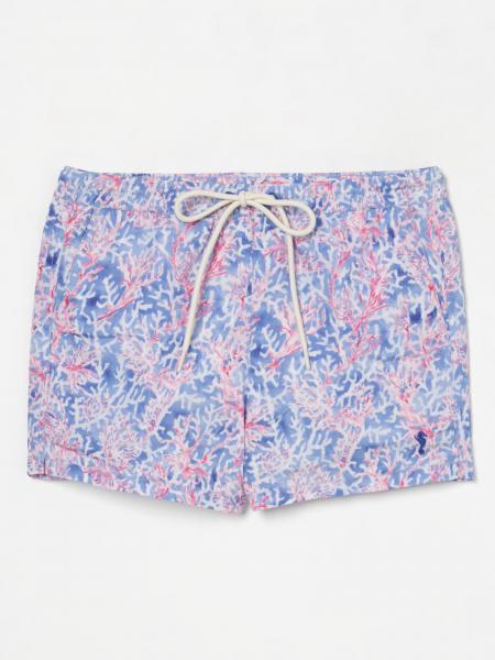Kampos Patterned Boxer Swim Shorts