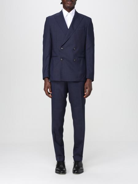 Virgin Wool Double-Breasted Dress Boss