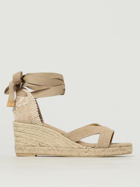 Castañer Bailey Sandal in Cotton Canvas