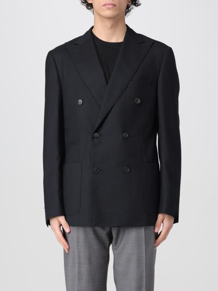 Blazer doppiopetto Corneliani in lana vergine