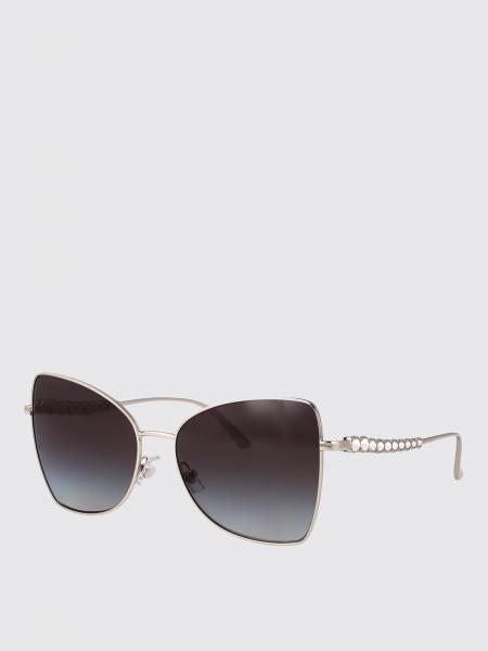 0JC4010B Metal Sunglasses with Set Rhinestones Jimmy Choo