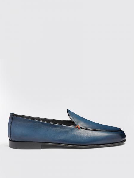Leather Loafers Santoni