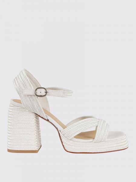 Valle Castañer Sandal in Woven Canvas