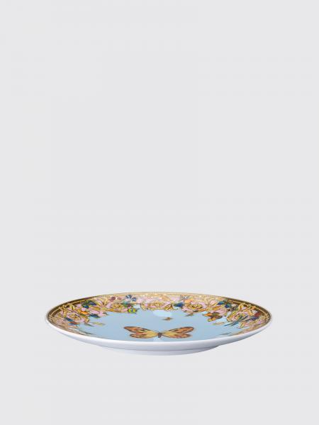 Versace Home: Piatto piano Rosenthal x Versace Home in porcellana stampata