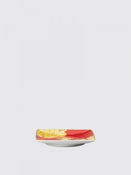 Versace Home: Svuotatasche Rosenthal x Versace Home in porcellana con stampa
