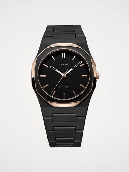 Orologio Black Mesh Polycarbon 40,5mm D1 Milano