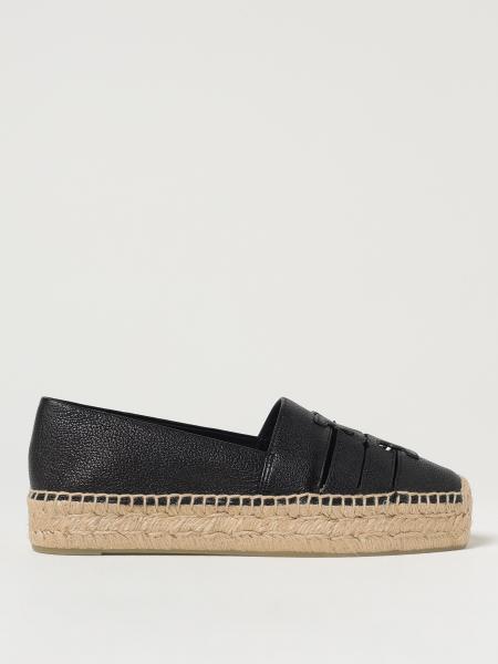 Tory Burch Grained Leather Espadrilles