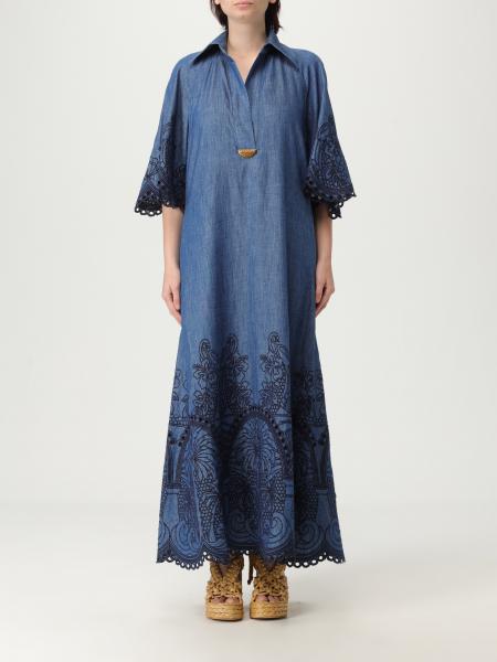 ワンピース ZIMMERMANN Woman Dress Blue 3172DSS254 RWBLU ZIMMERMANN: Dress woman - Blue | Zimmermann dress 3172DSS254