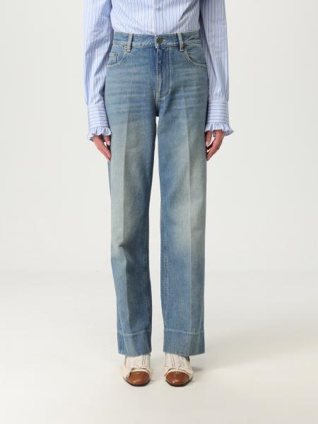 デニム・ジーパン VALENTINO Woman Jeans Blue 7B3DD20G9HC 558 VALENTINO: Jeans woman - Blue | Valentino jeans 7B3DD20G9HC