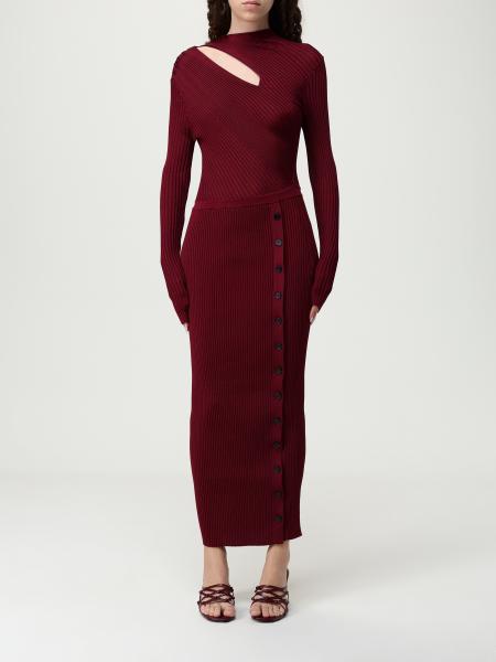 ワンピース SELF-PORTRAIT Woman Dress Violet PF25080MBU BURGUNDY SELF-PORTRAIT: Dress woman - Violet | Self-Portrait dress