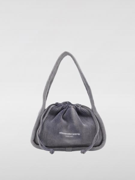 ハンドバッグ ALEXANDER WANG Woman Handbag Gnawed Blue 20424K41T 458A ALEXANDER WANG: Handbag woman - Gnawed Blue | Alexander Wang