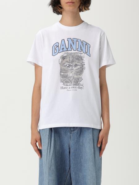 Ganni: Tシャツ レディース Ganni