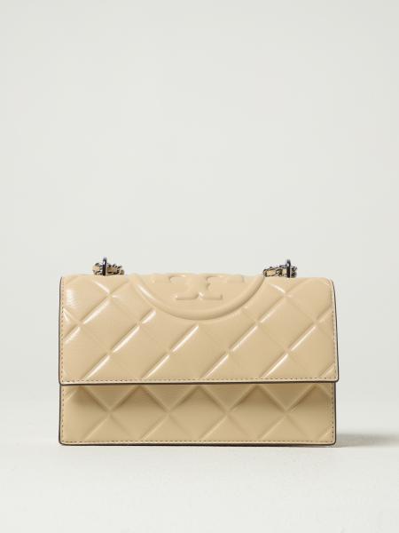 Fleming Matelassé Grain Leather Bag Tory Burch