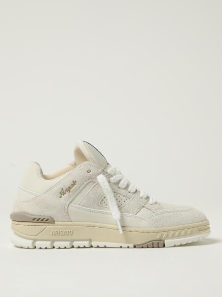 Area Lo Fluffy Suede and Mesh Sneakers Axel Arigato
