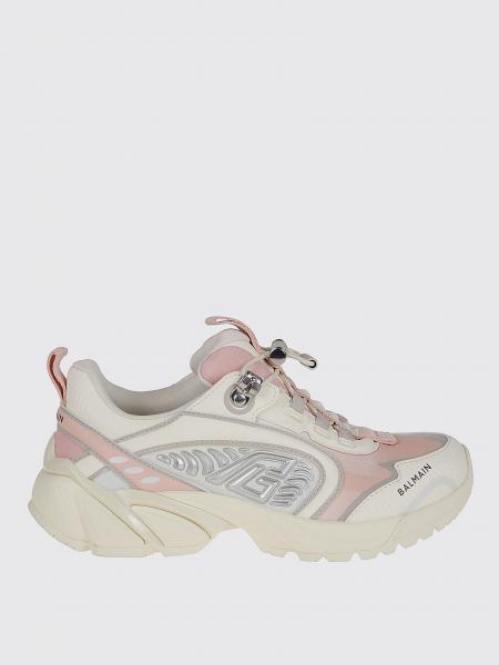 Balmain: Sneakers Cosmic Dust Balmain in mesh e pelle sintetica