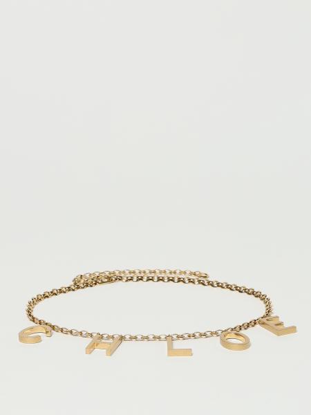 Letters Brass Belt Chloé